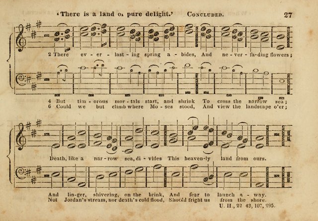 The Union Singing Book: arranged for and adapted to the Sunday school union hymn book page 25