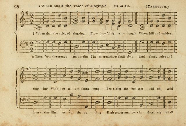 The Union Singing Book: arranged for and adapted to the Sunday school union hymn book page 26