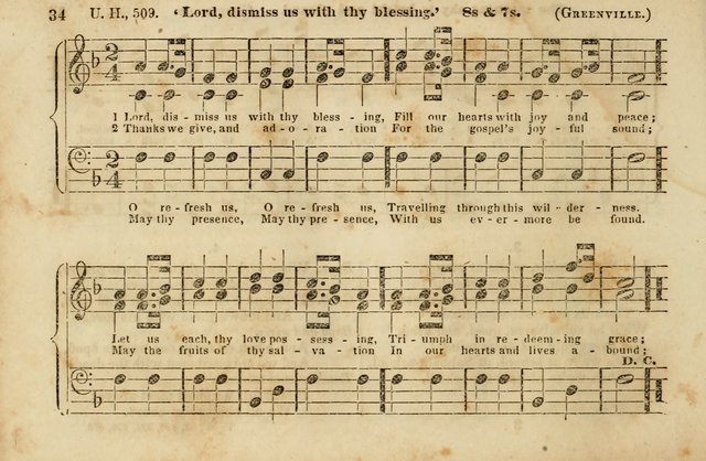 The Union Singing Book: arranged for and adapted to the Sunday school union hymn book page 32