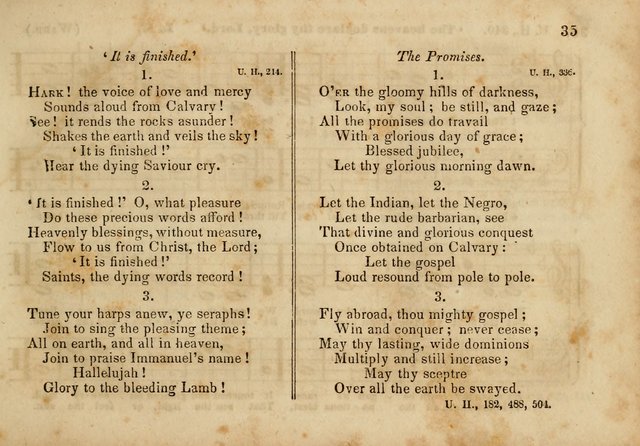 The Union Singing Book: arranged for and adapted to the Sunday school union hymn book page 33