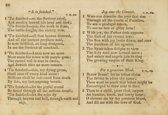 The Union Singing Book: arranged for and adapted to the Sunday school union hymn book page 36