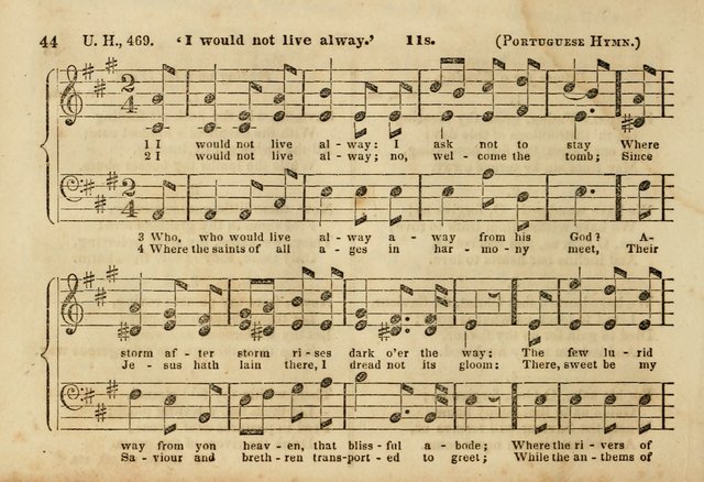 The Union Singing Book: arranged for and adapted to the Sunday school union hymn book page 42