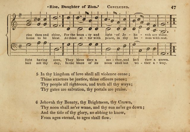 The Union Singing Book: arranged for and adapted to the Sunday school union hymn book page 45