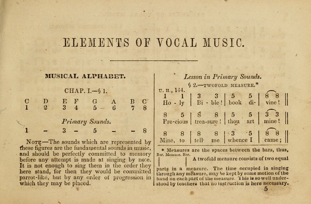 The Union Singing Book: arranged for and adapted to the Sunday school union hymn book page 5