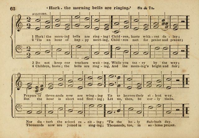 The Union Singing Book: arranged for and adapted to the Sunday school union hymn book page 60