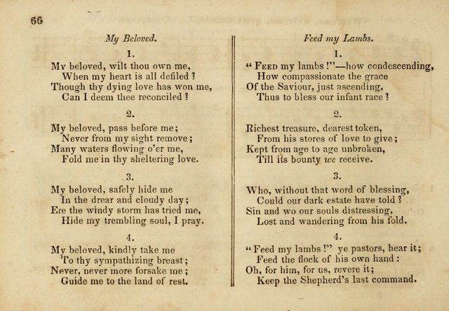 The Union Singing Book: arranged for and adapted to the Sunday school union hymn book page 64