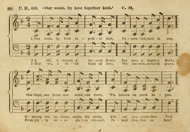 The Union Singing Book: arranged for and adapted to the Sunday school union hymn book page 78