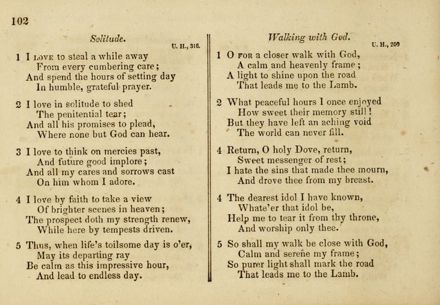 The Union Singing Book: arranged for and adapted to the Sunday school union hymn book page 92