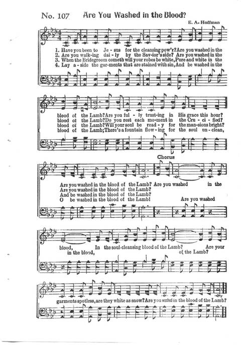 Universal Songs and Hymns: a complete hymnal page 108