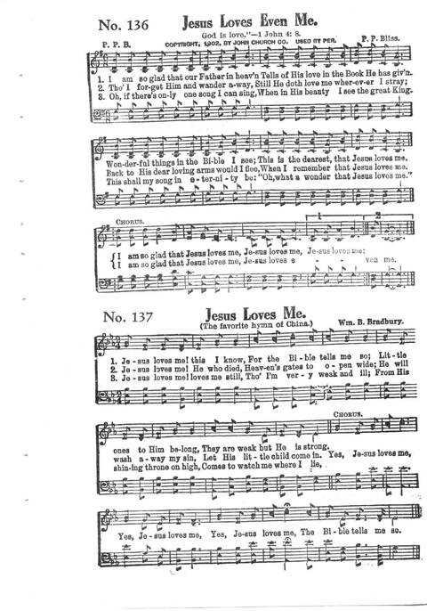 Universal Songs and Hymns: a complete hymnal page 140