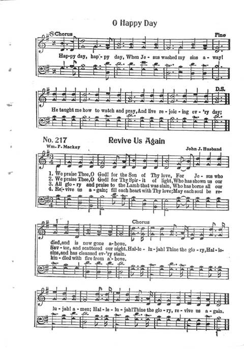 Universal Songs and Hymns: a complete hymnal page 197