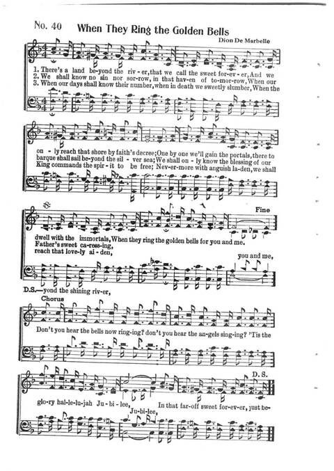 Universal Songs and Hymns: a complete hymnal page 41