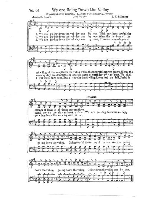 Universal Songs and Hymns: a complete hymnal page 62