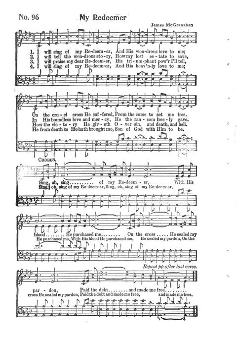 Universal Songs and Hymns: a complete hymnal page 97