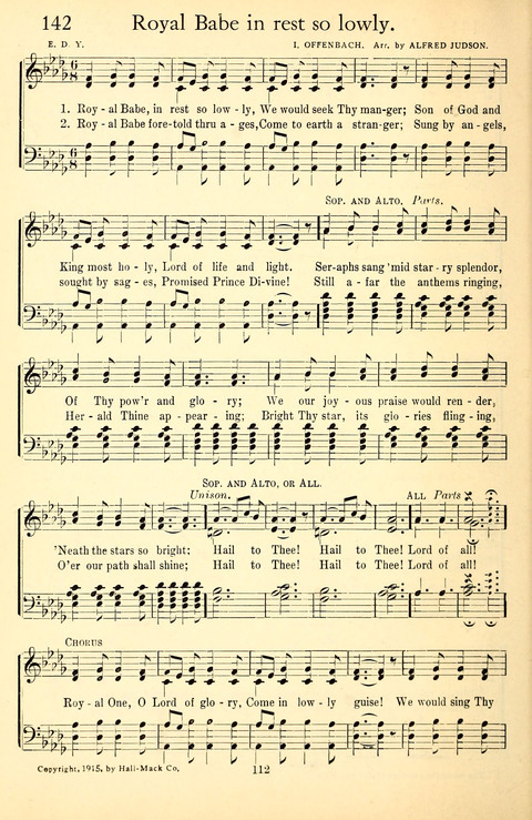 Unity Song Selections page 110