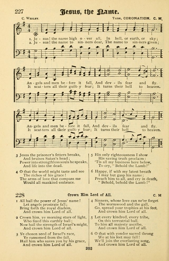 Unfading Treasures: a compilation of sacred songs and hymns, adapted for use by Sunday schools, Epworth Leagues, endeavor societies, pastors, evangelists, choristers, etc. page 202