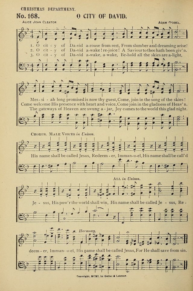 Uplifted Voices: a 20th century hymn book for sunday-schools and devotional meetings page 162