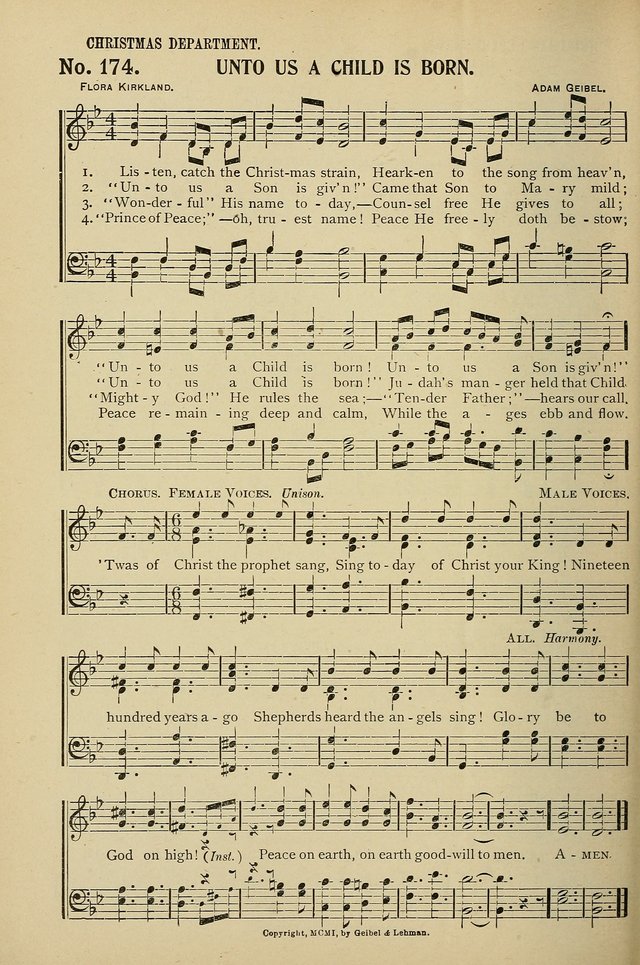 Uplifted Voices: a 20th century hymn book for sunday-schools and devotional meetings page 170