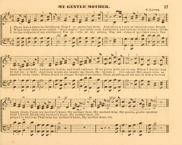 The Violet: a book of music and hymns, with lessons of instruction designed for Sunday Schools, social meetings, and home circles page 37