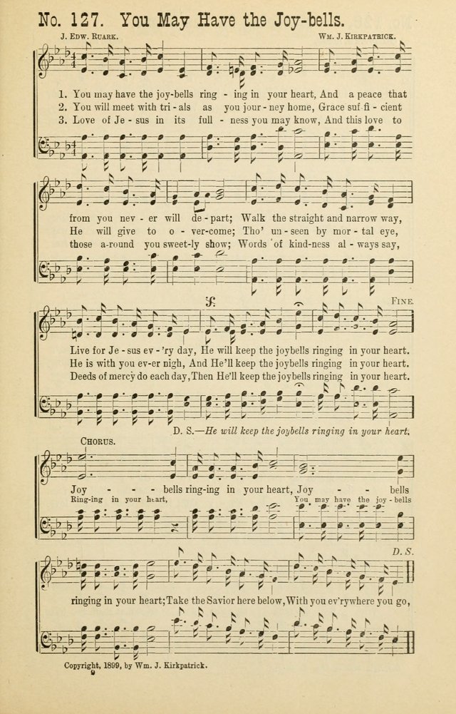 The Victory: a collection of popular Sunday school songs new and old page 127