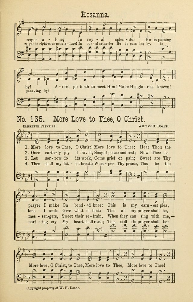 The Victory: a collection of popular Sunday school songs new and old page 165