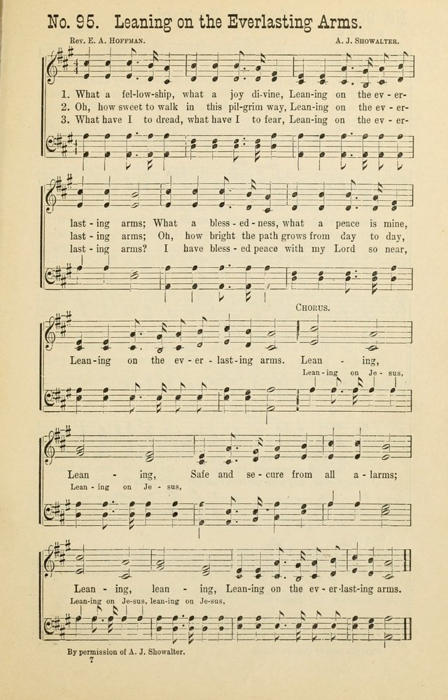 The Victory: a collection of popular Sunday school songs new and old page 95