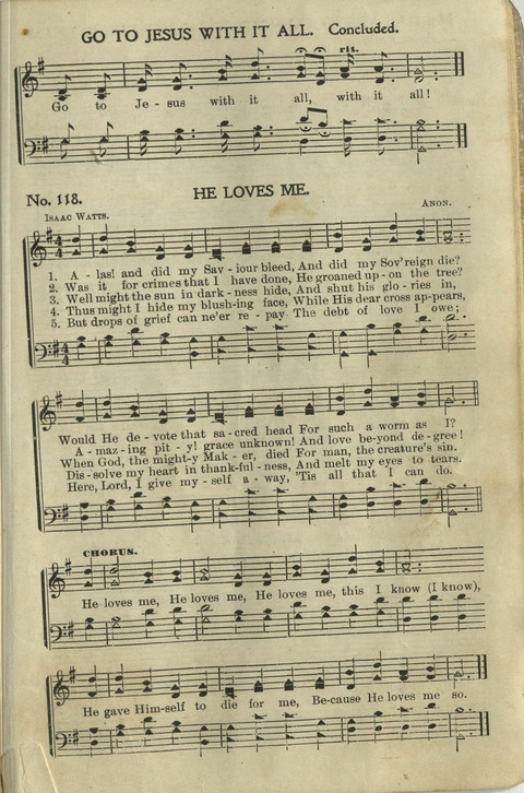 Voices for Jesus: for Sunday-Schools, Revivals, Conventions and all Religious Work and Worship page 121