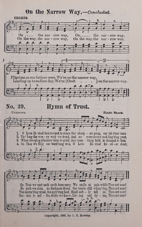 Victory Bells: for revival services, prayer meetings, young people societies & the Sunday school page 35