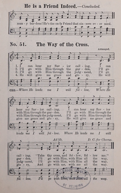 Victory Bells: for revival services, prayer meetings, young people societies & the Sunday school page 47