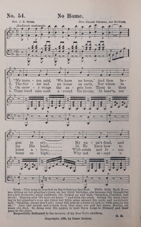 Victory Bells: for revival services, prayer meetings, young people societies & the Sunday school page 52