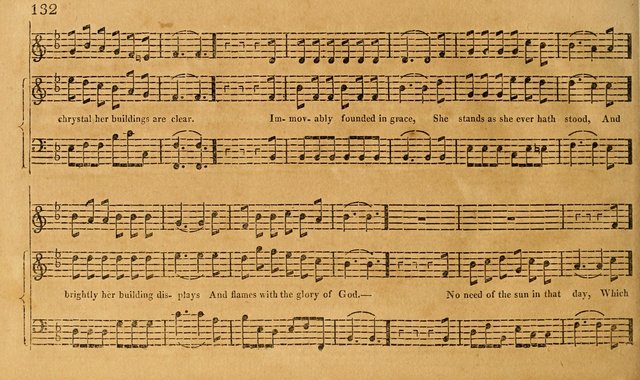 The Vocal Companion: containing a concise introduction to the practice of music, and a set of tunes of various metres, arranged progressively for the use of learners page 132