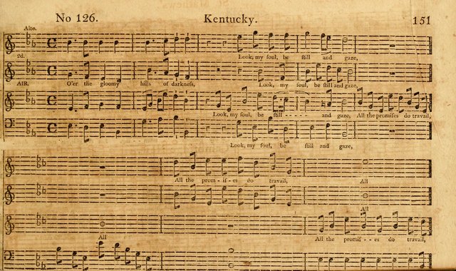 The Vocal Companion: containing a concise introduction to the practice of music, and a set of tunes of various metres, arranged progressively for the use of learners page 151