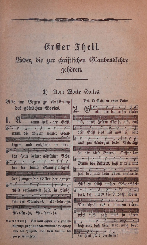 Verbessertes Gesangbuch: zum Gebrauch bein dem öffentlichen Gottesdienste sowohl als zur Privat-Erbauung page 1