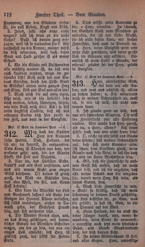 Verbessertes Gesangbuch: zum Gebrauch bein dem öffentlichen Gottesdienste sowohl als zur Privat-Erbauung page 166