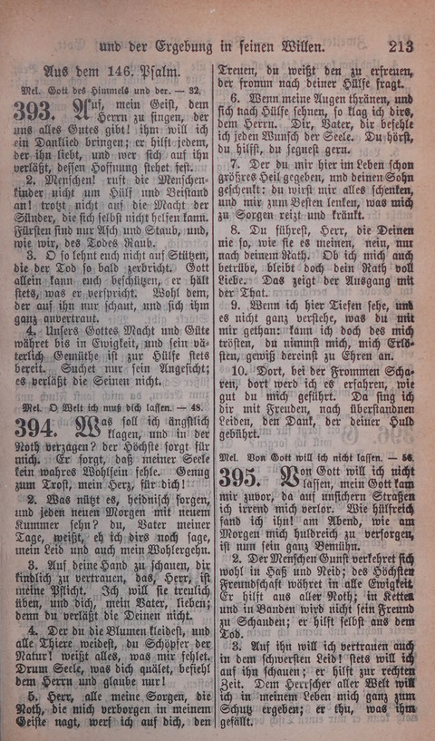 Verbessertes Gesangbuch: zum Gebrauch bein dem öffentlichen Gottesdienste sowohl als zur Privat-Erbauung page 207