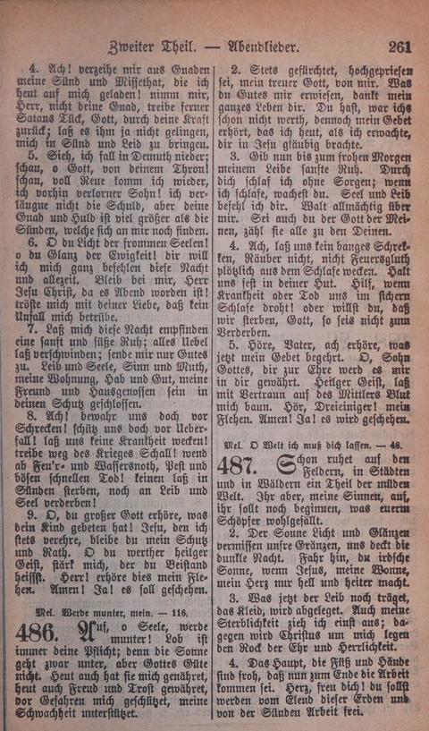 Verbessertes Gesangbuch: zum Gebrauch bein dem öffentlichen Gottesdienste sowohl als zur Privat-Erbauung page 255