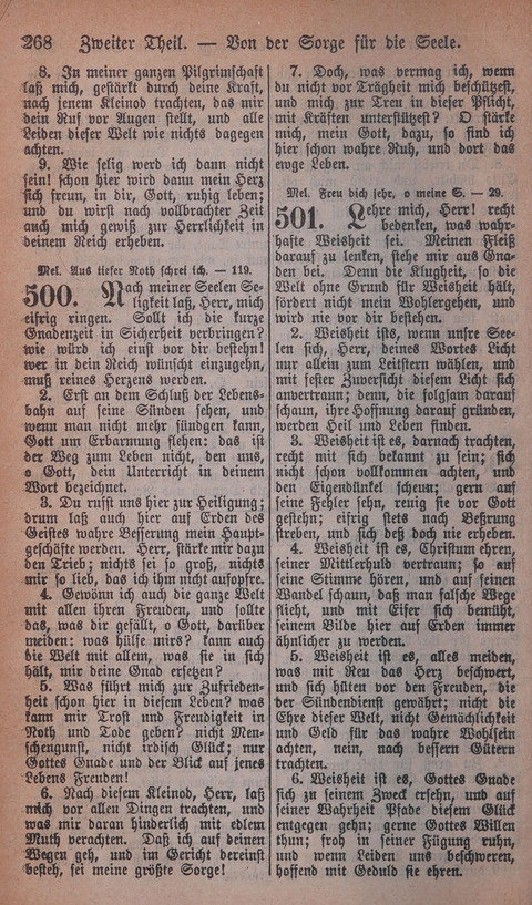 Verbessertes Gesangbuch: zum Gebrauch bein dem öffentlichen Gottesdienste sowohl als zur Privat-Erbauung page 262