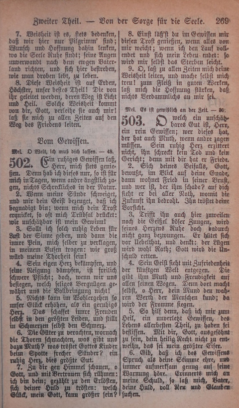 Verbessertes Gesangbuch: zum Gebrauch bein dem öffentlichen Gottesdienste sowohl als zur Privat-Erbauung page 263