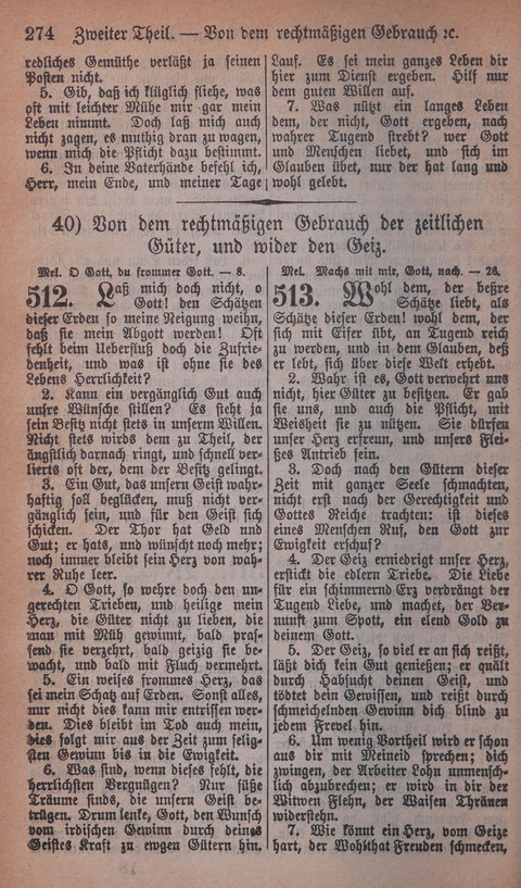 Verbessertes Gesangbuch: zum Gebrauch bein dem öffentlichen Gottesdienste sowohl als zur Privat-Erbauung page 268