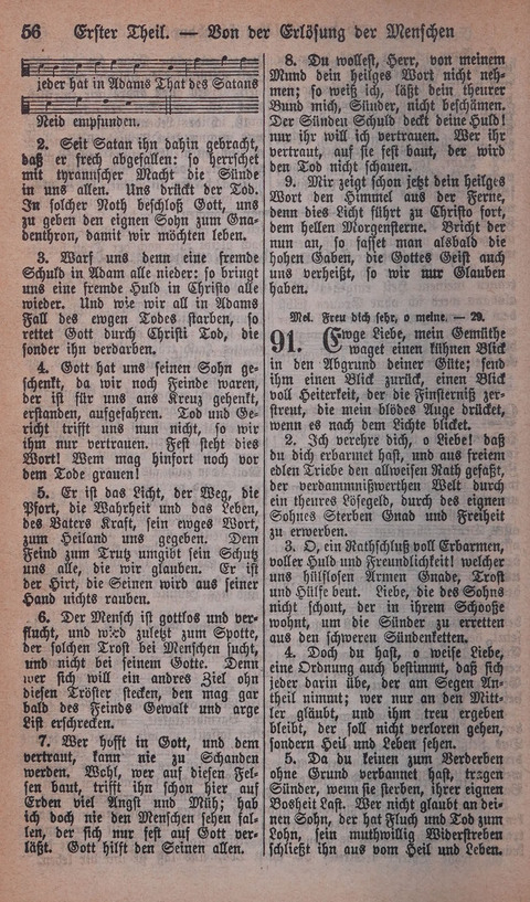 Verbessertes Gesangbuch: zum Gebrauch bein dem öffentlichen Gottesdienste sowohl als zur Privat-Erbauung page 50