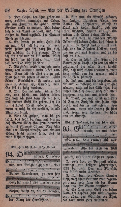 Verbessertes Gesangbuch: zum Gebrauch bein dem öffentlichen Gottesdienste sowohl als zur Privat-Erbauung page 52