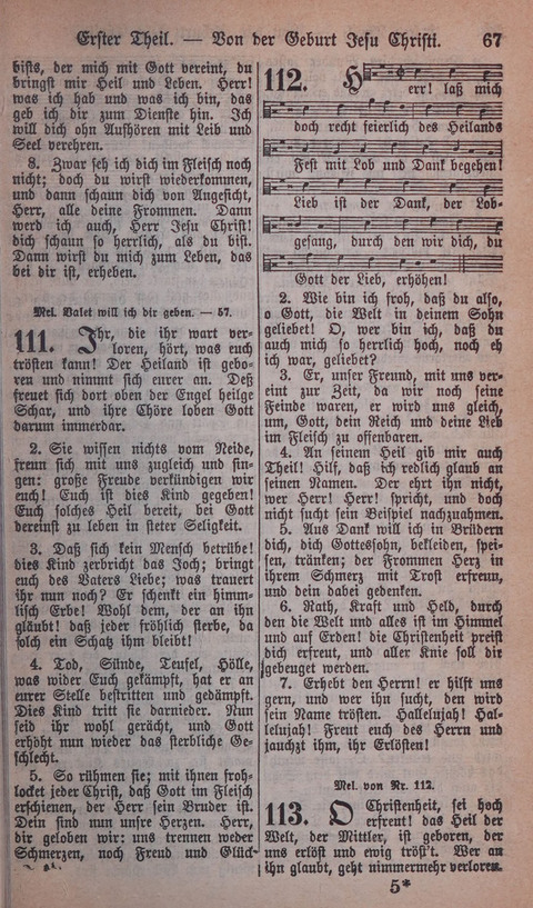 Verbessertes Gesangbuch: zum Gebrauch bein dem öffentlichen Gottesdienste sowohl als zur Privat-Erbauung page 61