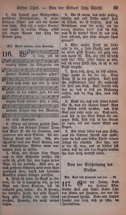 Verbessertes Gesangbuch: zum Gebrauch bein dem öffentlichen Gottesdienste sowohl als zur Privat-Erbauung page 63