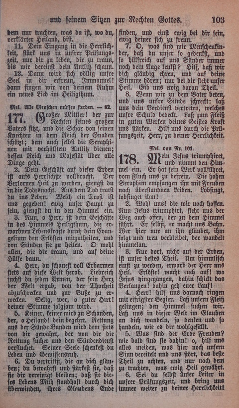 Verbessertes Gesangbuch: zum Gebrauch bein dem öffentlichen Gottesdienste sowohl als zur Privat-Erbauung page 97