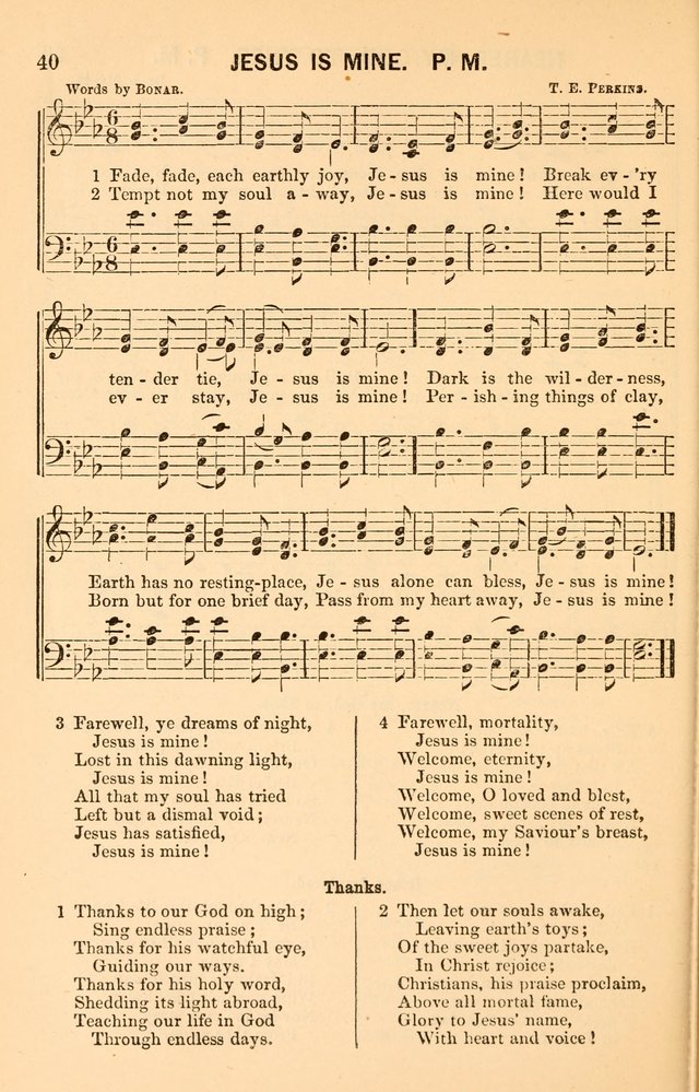 Vestry Harmonies: a collection of hymns and tunes for all occasions of social worship page 45