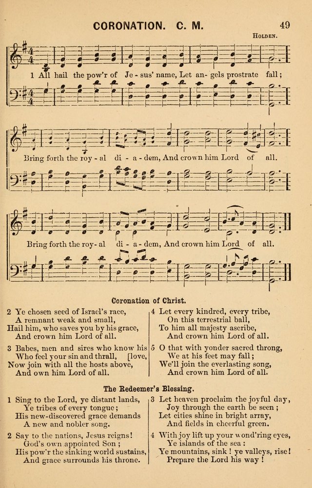 Vestry Harmonies: a collection of hymns and tunes for all occasions of social worship page 54