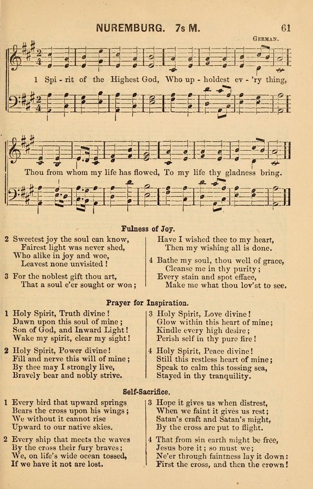 Vestry Harmonies: a collection of hymns and tunes for all occasions of social worship page 66