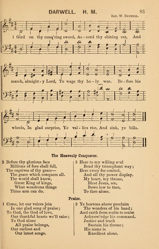 Vestry Harmonies: a collection of hymns and tunes for all occasions of social worship page 88