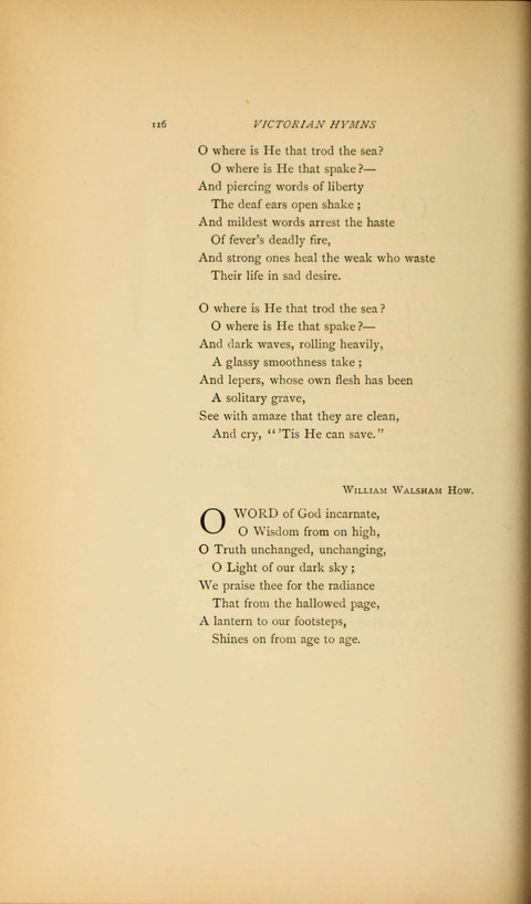 Victorian Hymns: English sacred songs of fifty years page 116