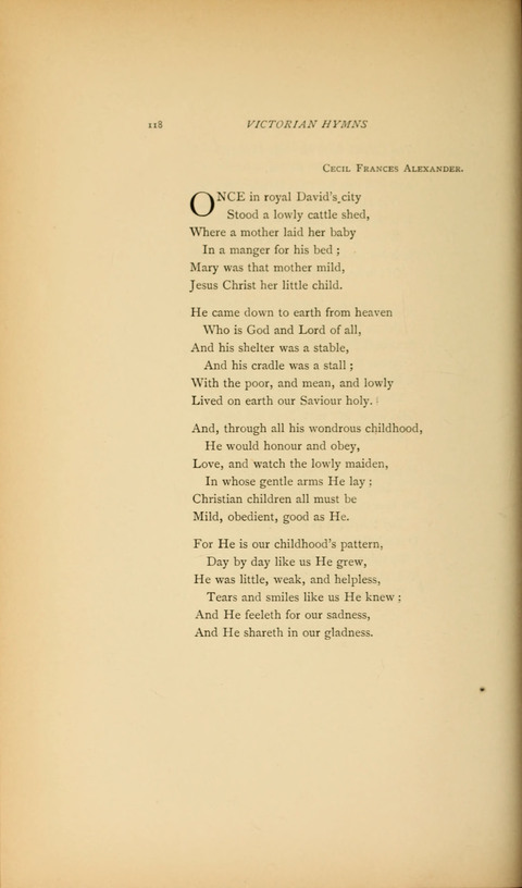 Victorian Hymns: English sacred songs of fifty years page 118